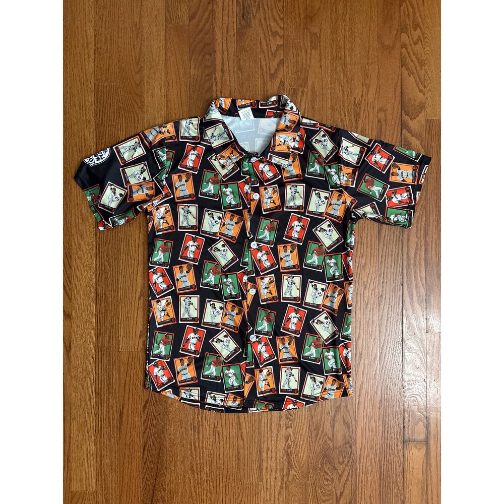 SF Giants Aloha Legends Shirt Medium 2023 SGA Willie Mays‎ McCovey Will Clark M